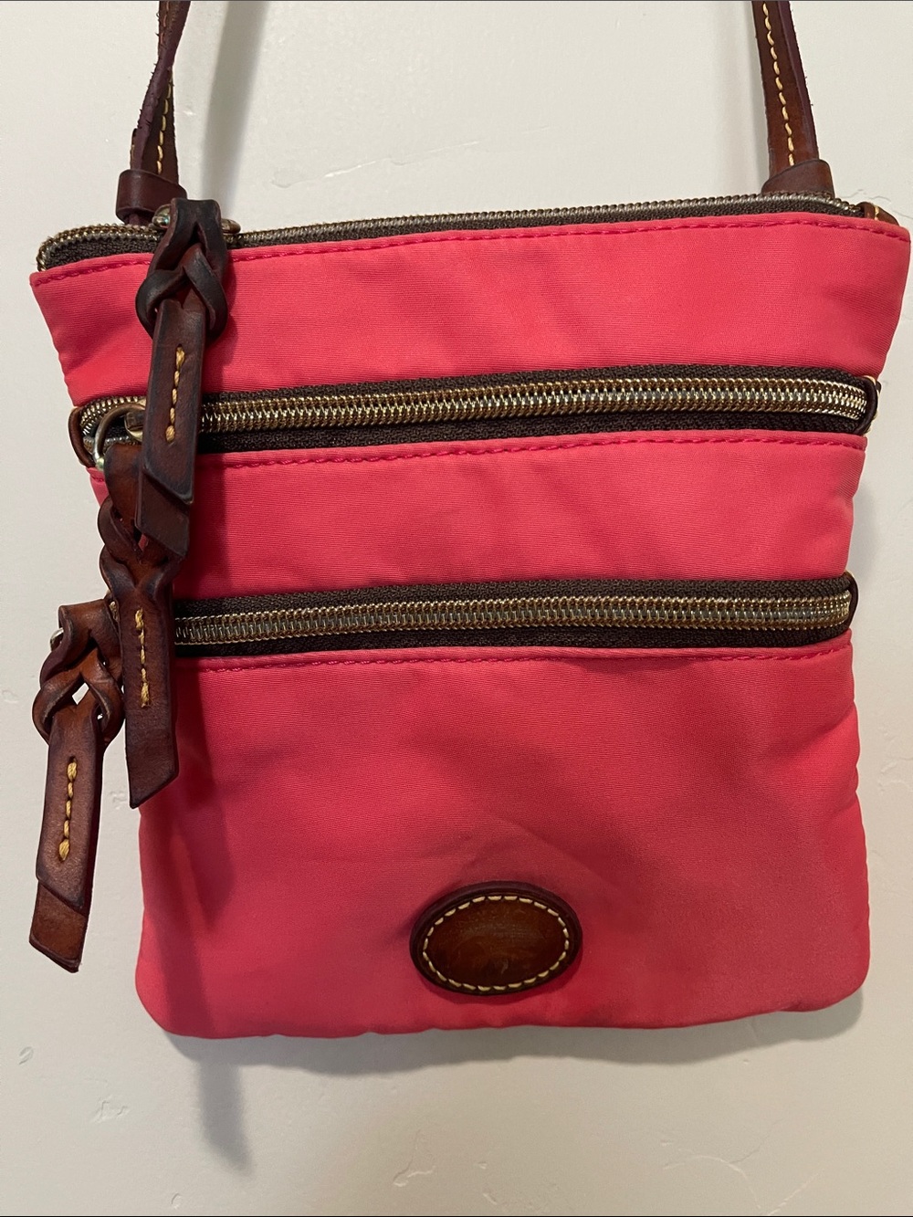 Dooney & Bourke Coral Pink Crossbody Bag